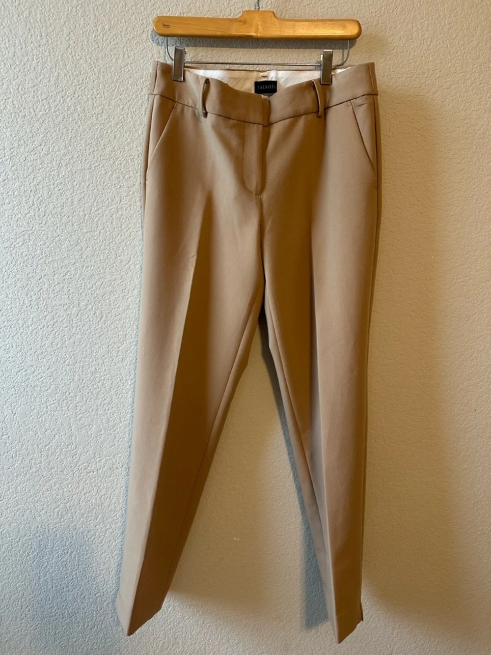 Talbots Tan Hampshire Ankle Pants Women’s size 4 - Picture 1 of 10